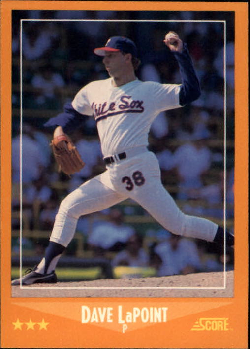 1988 Score #589 Dave LaPoint