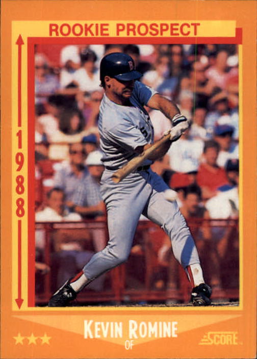 1988 Score #644 Kevin Romine RC