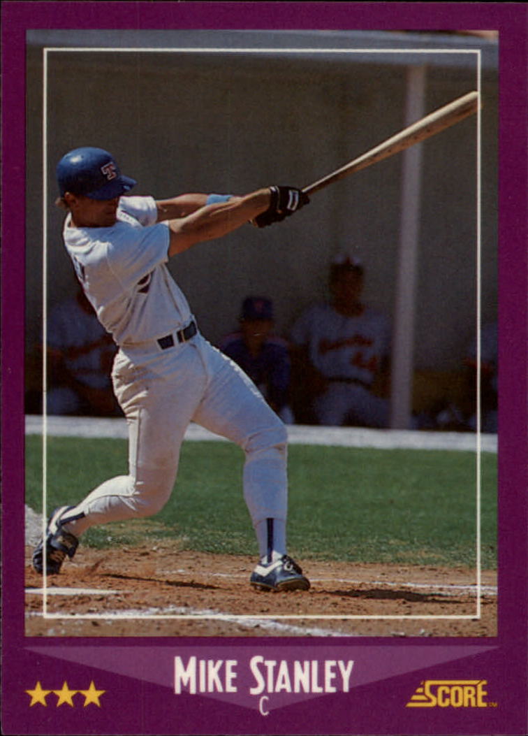 1988 Score Glossy #47 Mike Stanley