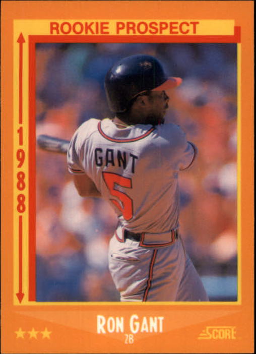 1988 Score Glossy #647 Ron Gant