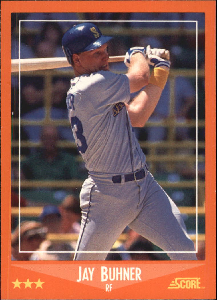 1988 Score Rookie/Traded #95T Jay Buhner XRC