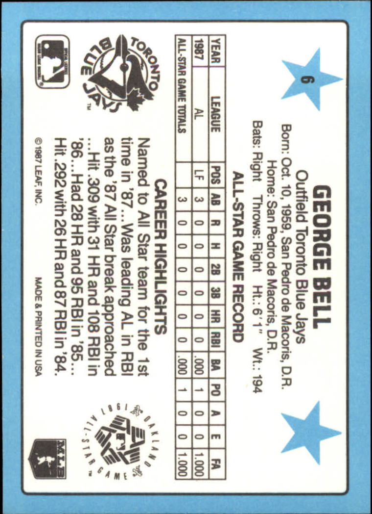 A8298- 1988 Donruss All-Stars Baseball Cards 1-64 -You Pick- 15+ FREE US SHIP - Picture 9 of 121