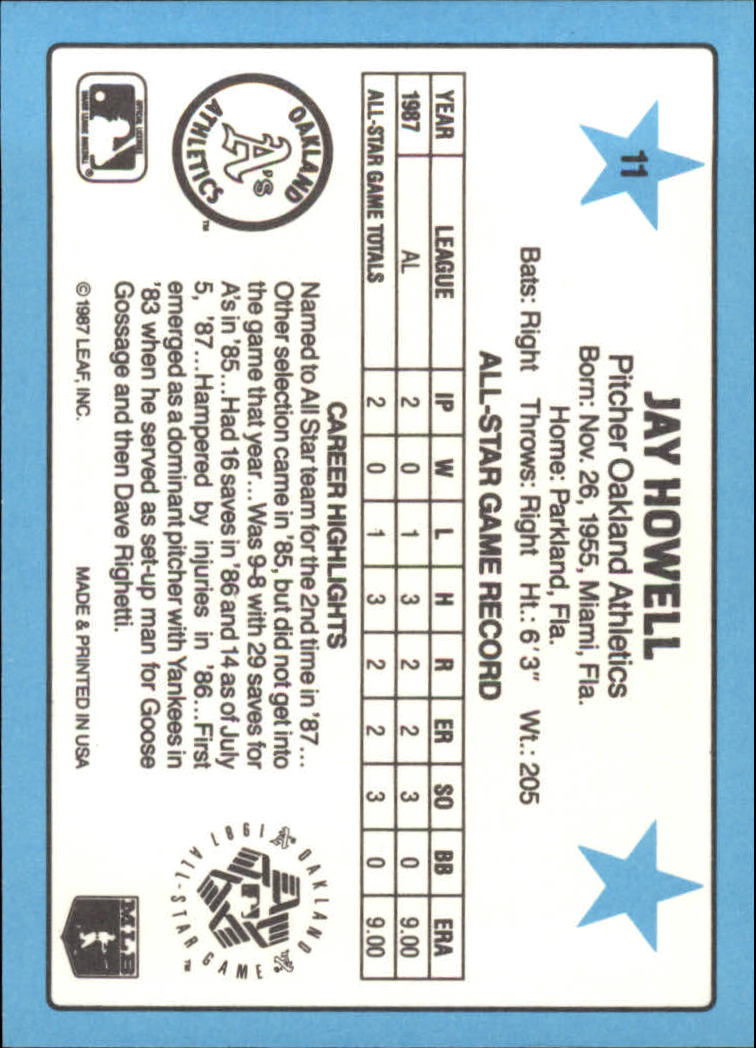 A8298- 1988 Donruss All-Stars Baseball Cards 1-64 -You Pick- 15+ FREE US SHIP - Picture 19 of 121