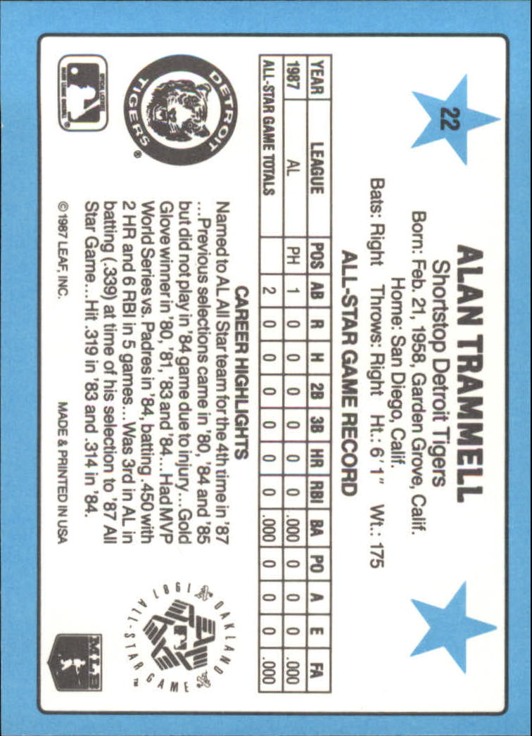 A8298- 1988 Donruss All-Stars Baseball Cards 1-64 -You Pick- 15+ FREE US SHIP - Picture 39 of 121