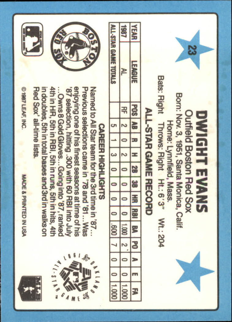 A8298- 1988 Donruss All-Stars Baseball Cards 1-64 -You Pick- 15+ FREE US SHIP - Picture 41 of 121