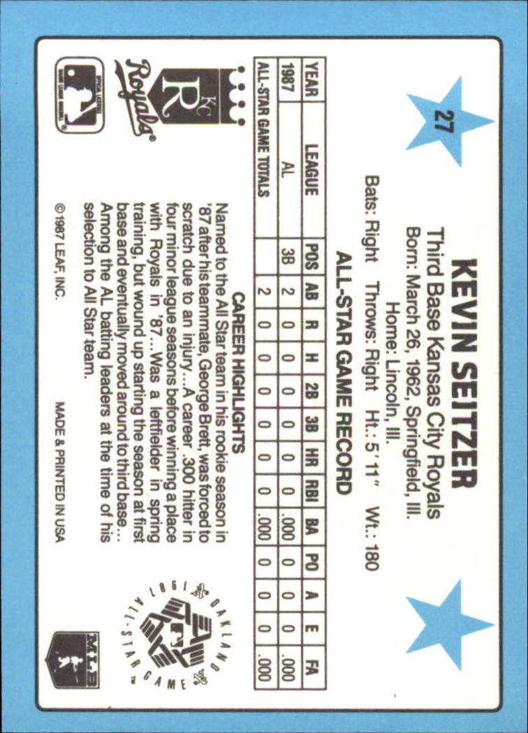 A8298- 1988 Donruss All-Stars Baseball Cards 1-64 -You Pick- 15+ FREE US SHIP - Picture 49 of 121