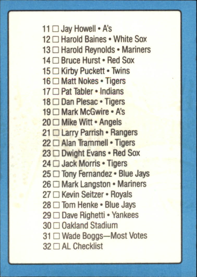 A8298- 1988 Donruss All-Stars Baseball Cards 1-64 -You Pick- 15+ FREE US SHIP - Picture 58 of 121