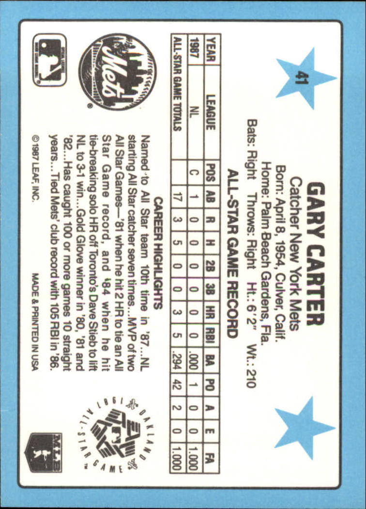 A8298- 1988 Donruss All-Stars Baseball Cards 1-64 -You Pick- 15+ FREE US SHIP - Picture 77 of 121