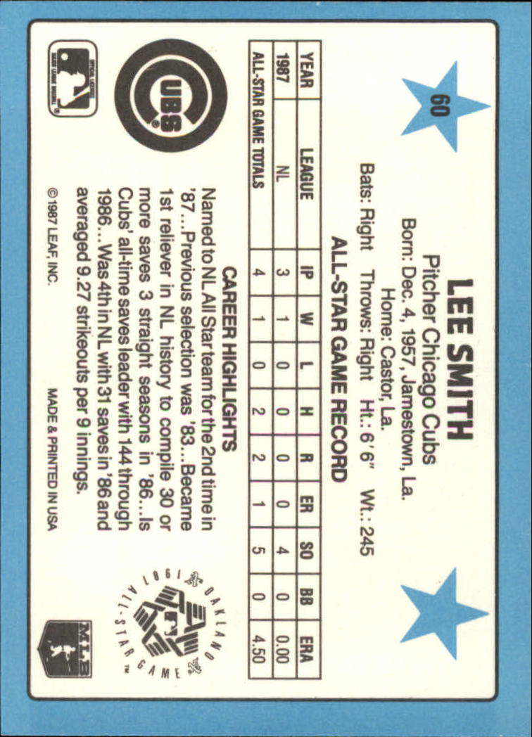 A8298- 1988 Donruss All-Stars Baseball Cards 1-64 -You Pick- 15+ FREE US SHIP - Picture 113 of 121