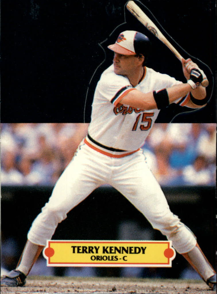 1988 Donruss Pop-Ups #9 Terry Kennedy