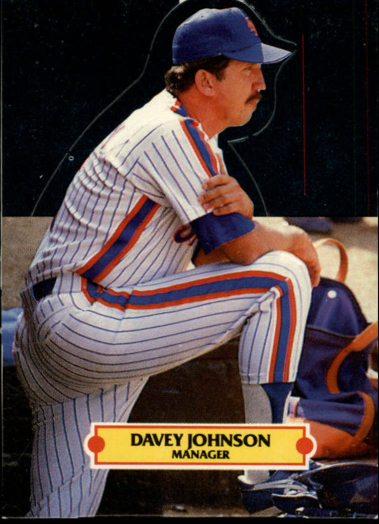 1988 Donruss Pop-Ups #20 Davey Johnson MG