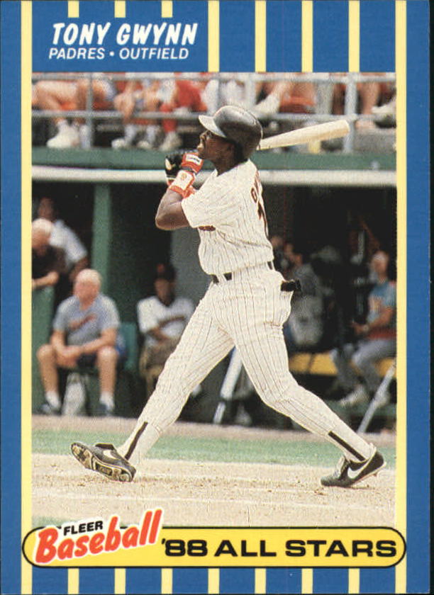 1988 Fleer Baseball All-Stars #13 Tony Gwynn