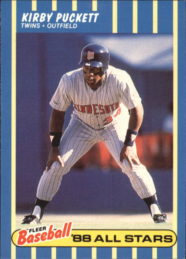 1988 Fleer Baseball All-Stars #30 Kirby Puckett