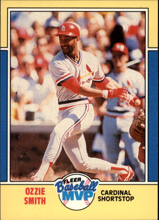1988 Fleer Baseball MVP's #35 Ozzie Smith