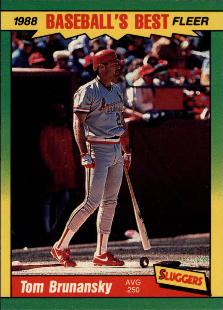 A9343- 1988 Fleer Sluggers / Kannen Karte #S 1-44 -du Pick- 15 + Gratis US - Bild 8 von 79