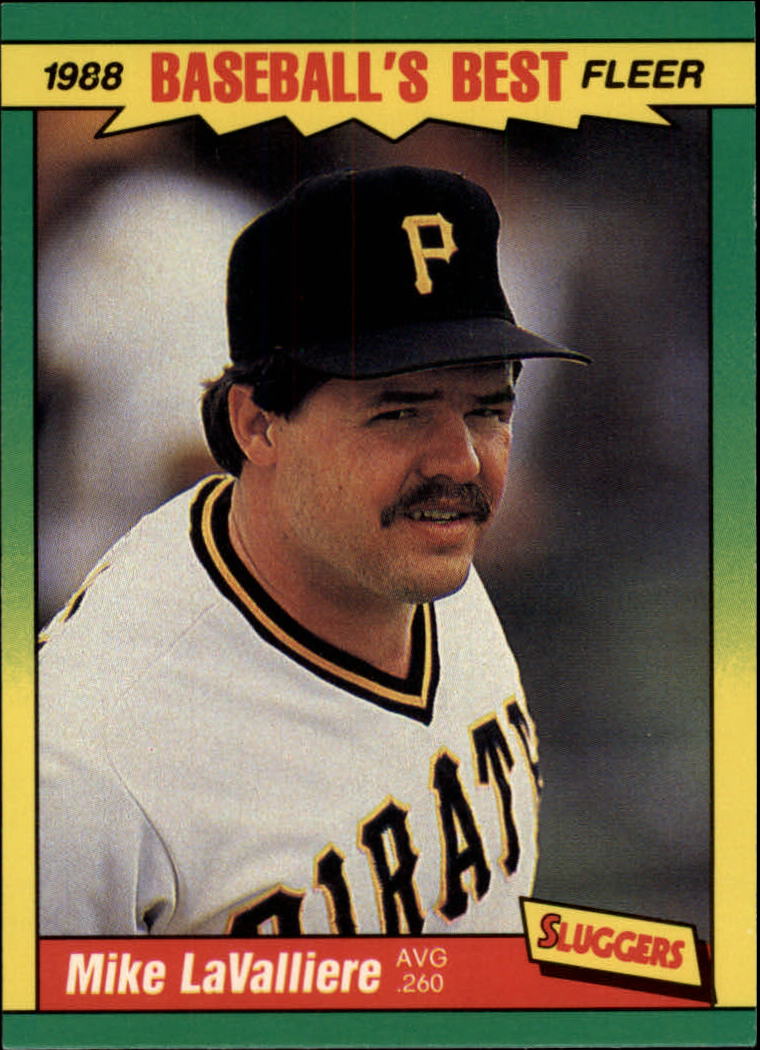 1988 Fleer Sluggers/Pitchers #25 Mike LaValliere