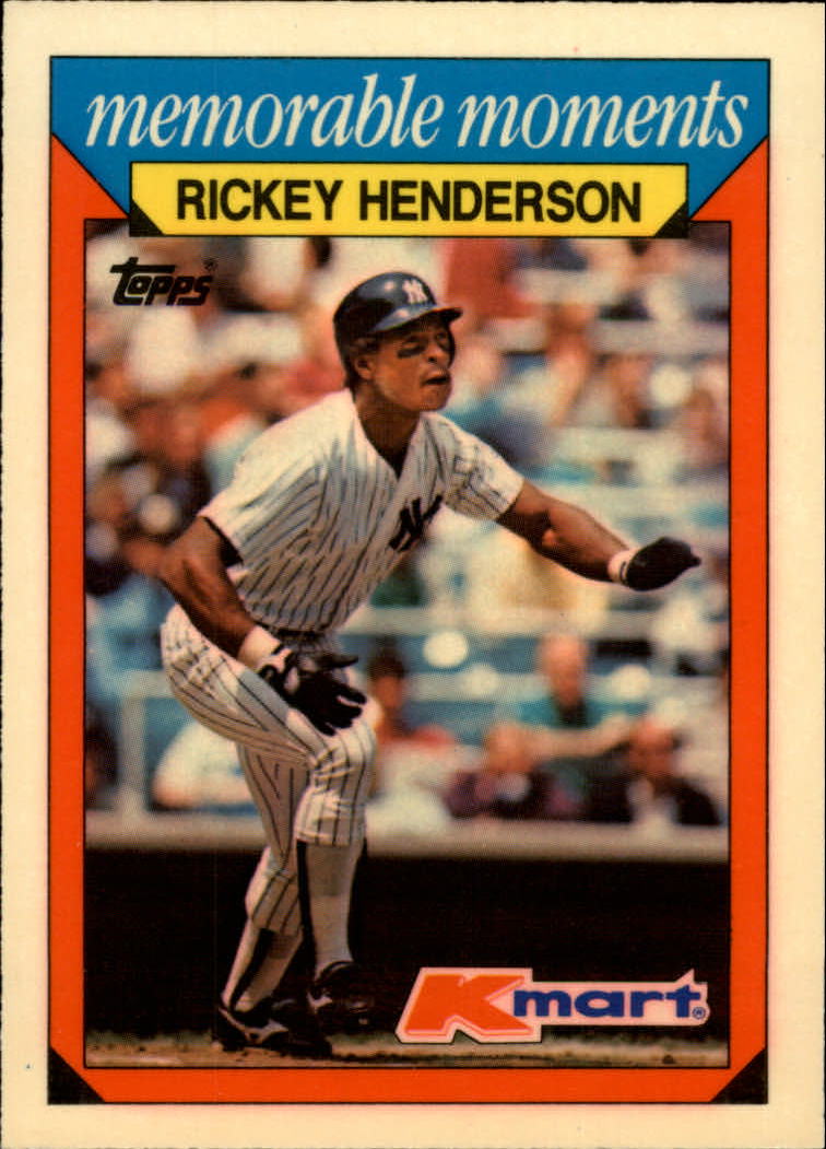 1988 K-Mart #13 Rickey Henderson