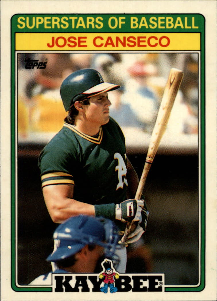 1988 Kay-Bee #3 Jose Canseco