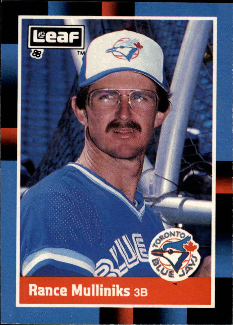 1992 Donruss #542 RANCE MULLINIKS Toronto Blue Jays