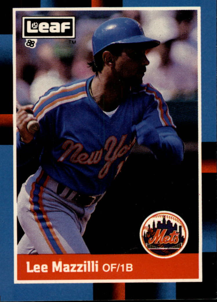 1988 Leaf/Donruss #223 Lee Mazzilli - NM-MT - Baseball Card 