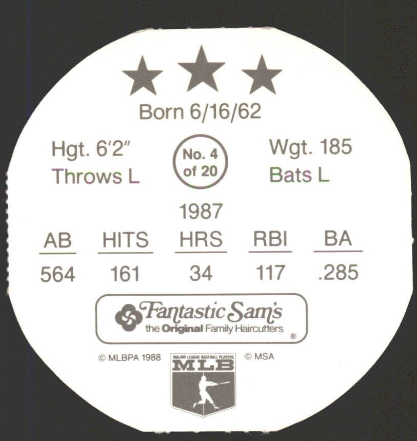 B2799- 1988 MSA Fantastic Sam'S Discs BB #s 1-20 -You Pick- 15+ FREE US SHIP - Picture 9 of 37