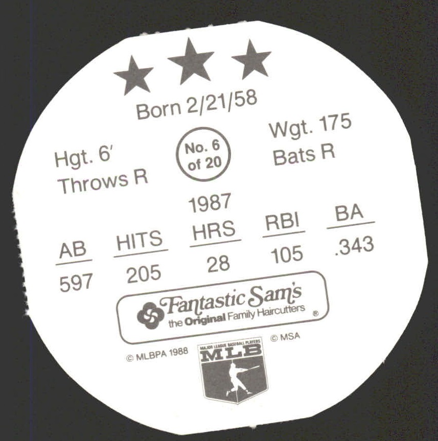 B2799- 1988 MSA Fantastic Sam'S Discs BB #s 1-20 -You Pick- 15+ FREE US SHIP - Picture 13 of 37