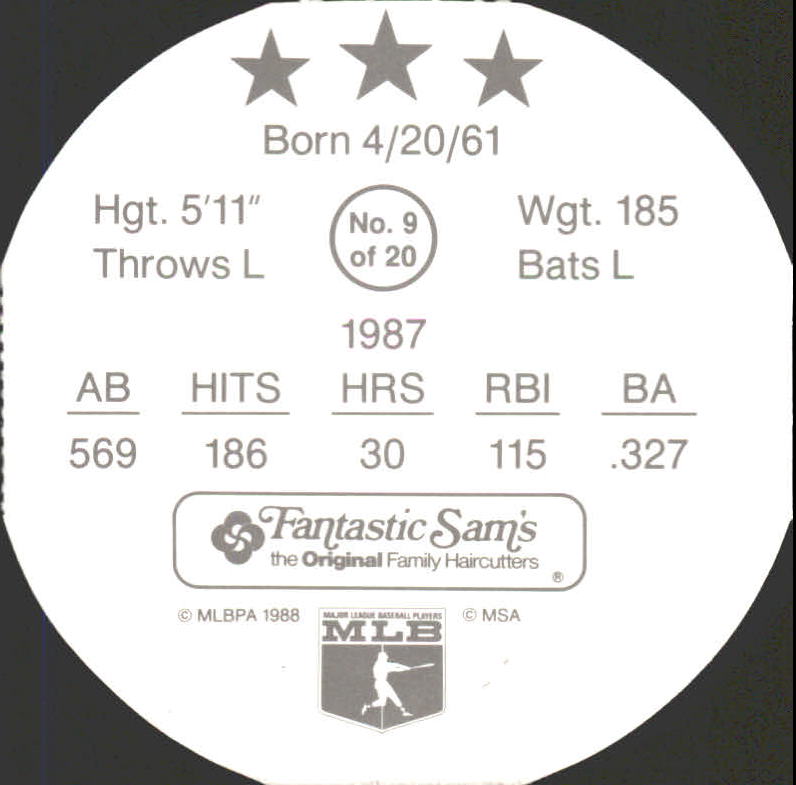 B2799- 1988 MSA Fantastic Sam'S Discs BB #s 1-20 -You Pick- 15+ FREE US SHIP - Picture 19 of 37
