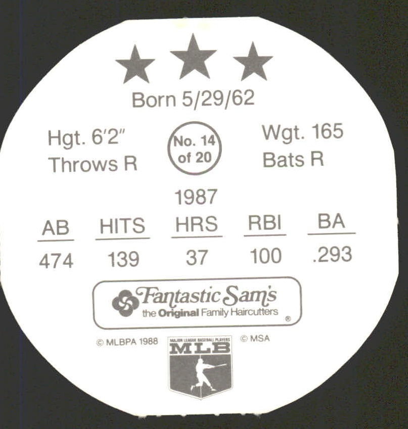 B2799- 1988 MSA Fantastic Sam'S Discs BB #s 1-20 -You Pick- 15+ FREE US SHIP - Picture 25 of 37