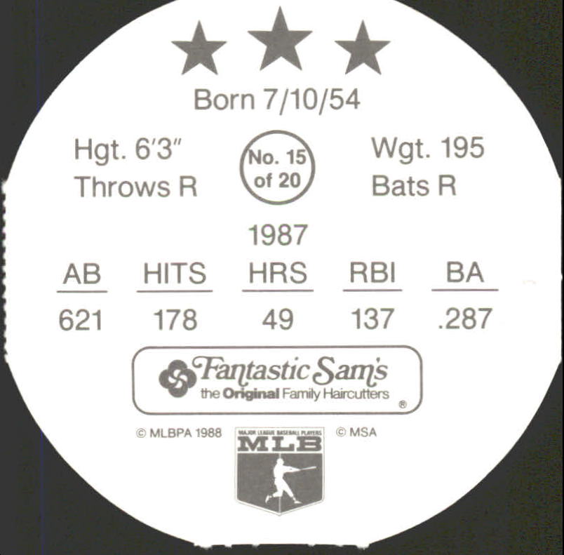 B2799- 1988 MSA Fantastic Sam'S Discs BB #s 1-20 -You Pick- 15+ FREE US SHIP - Picture 27 of 37