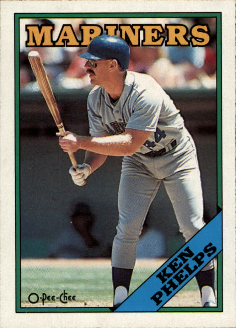 1988 O-Pee-Chee #182 Ken Phelps