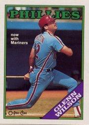 1988 O-Pee-Chee #359 Glenn Wilson/Now with Mariners