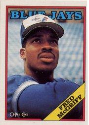 1988 O-Pee-Chee #395 Fred McGriff