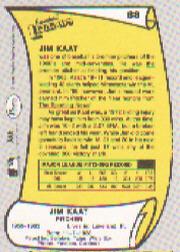 1988 Pacific Legends I #88 Jim Kaat back image