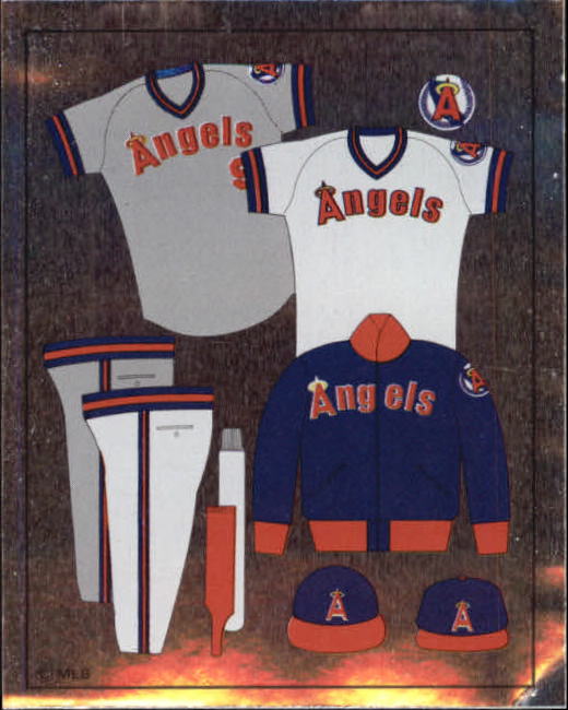 1988 Panini Stickers #35 Angels Uniform