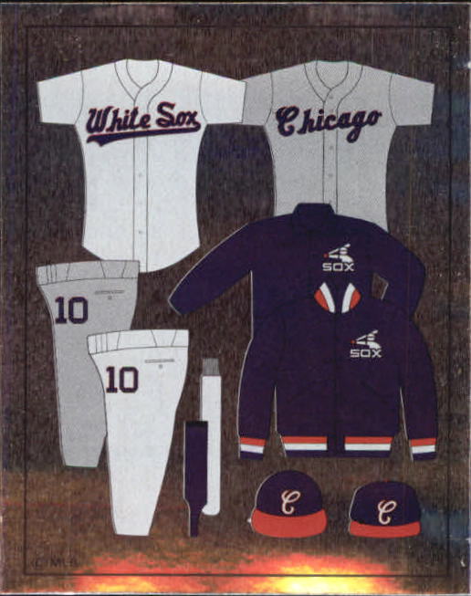 1988 Panini Stickers #51 White Sox Uniform