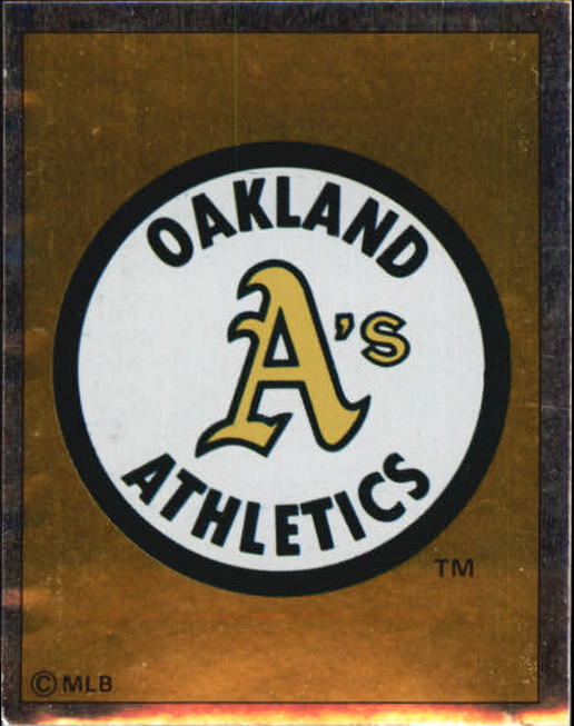 1988 Panini Stickers #162 Team Emblem/Oakland A's
