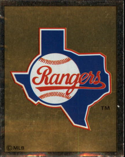 1988 Panini Stickers #194 Team Emblem/Texas Rangers