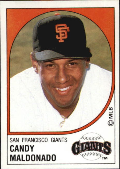 Candy Maldonado - San Francisco Giants (MLB Baseball Card) 1987