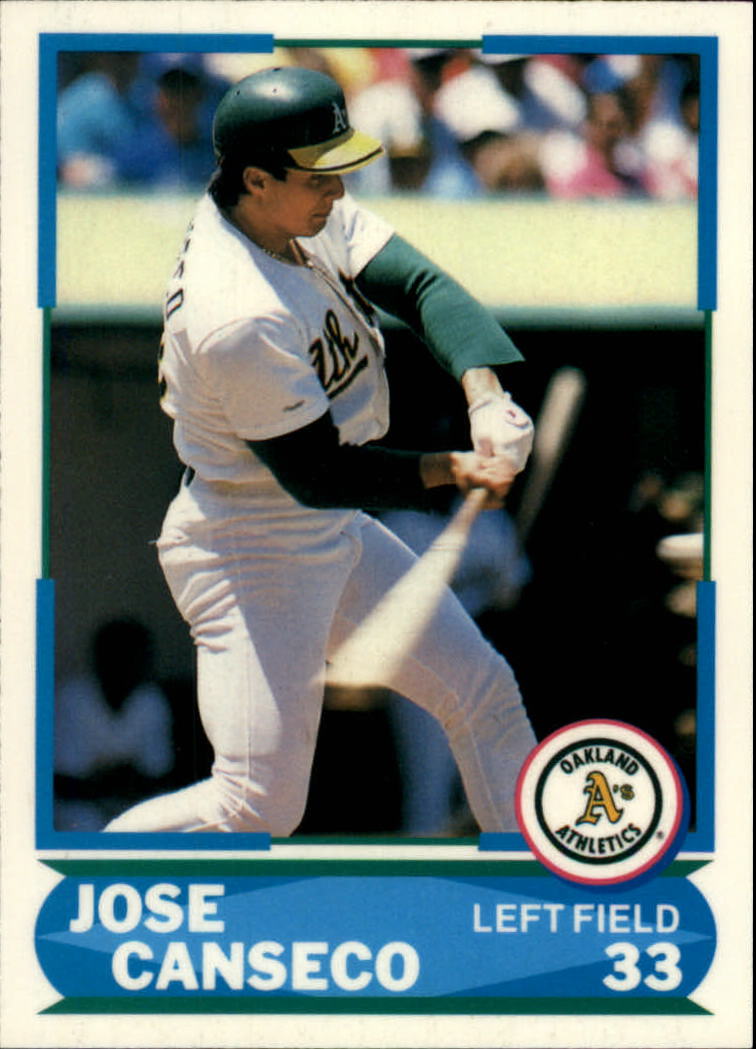 1988 Score Young Superstars I #30 Jose Canseco