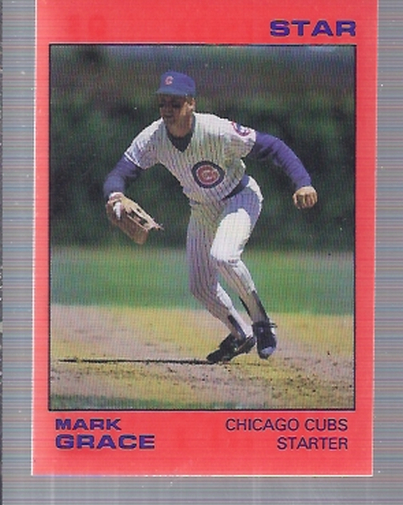 1988 Star Grace #7 Mark Grace/Starter