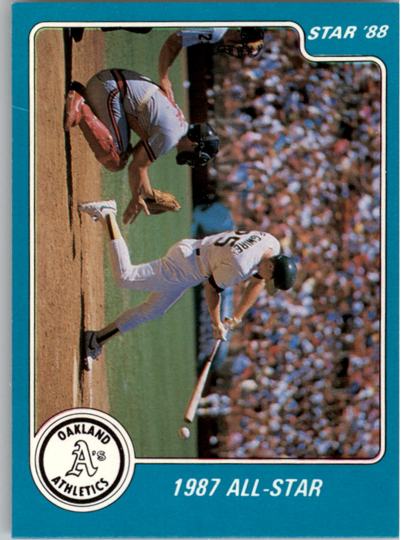 1988 Star McGwire #4 Mark McGwire/1987 All-Star