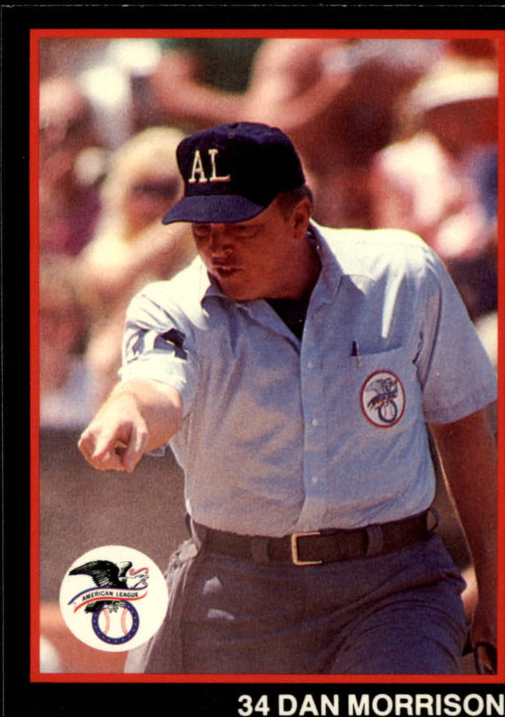 B6497- 1988 T/M Umpires Baseball Card #s 1-64 -You Pick- 15+ FREE US SHIP - Picture 80 of 115