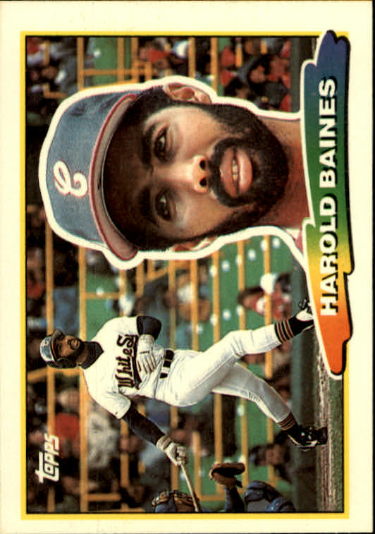 1986 Topps #755 Harold Baines VG Chicago White Sox - Under the
