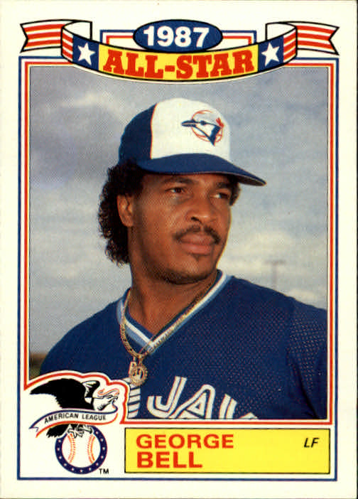 1988 Topps Glossy All-Stars #6 George Bell