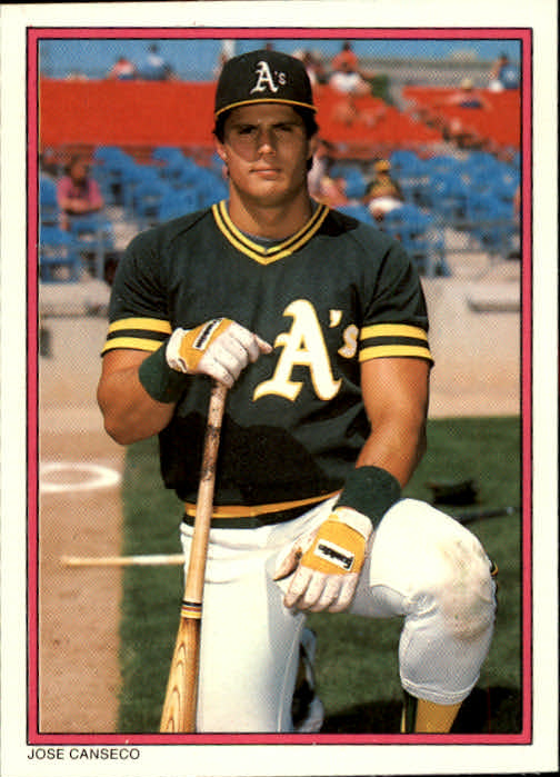 1988 Topps Glossy Send-Ins #55 Jose Canseco