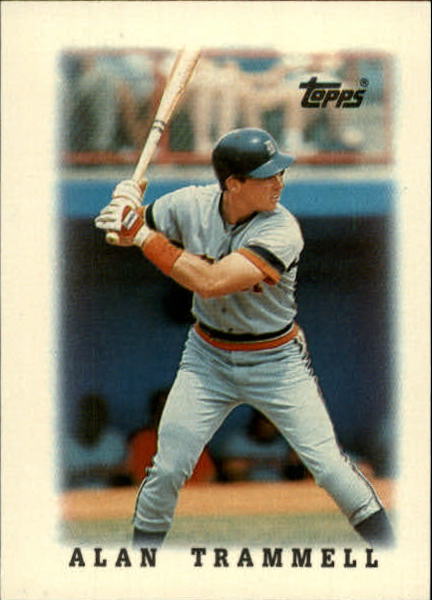 Mark McGwire 1988 Topps Major League Leaders Minis Card# 31