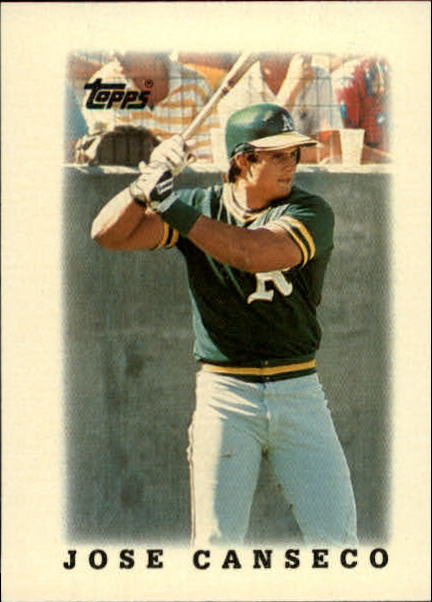 1988 Topps Mini Leaders #30 Jose Canseco