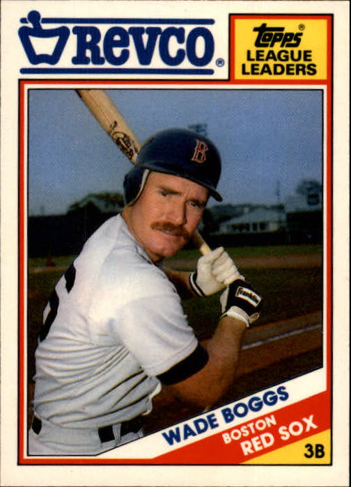 1988 Topps Revco League Leaders #16 Wade Boggs