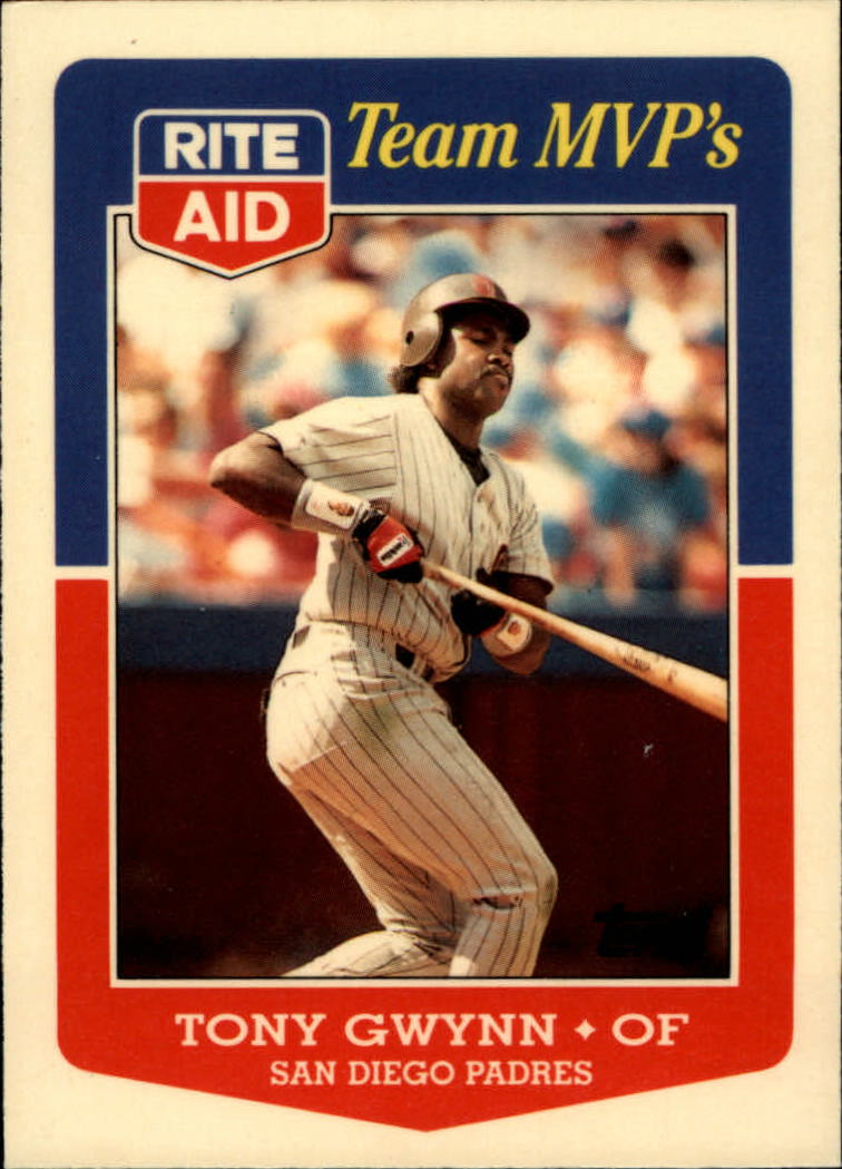 1988 Topps Rite-Aid Team MVP's #11 Tony Gwynn