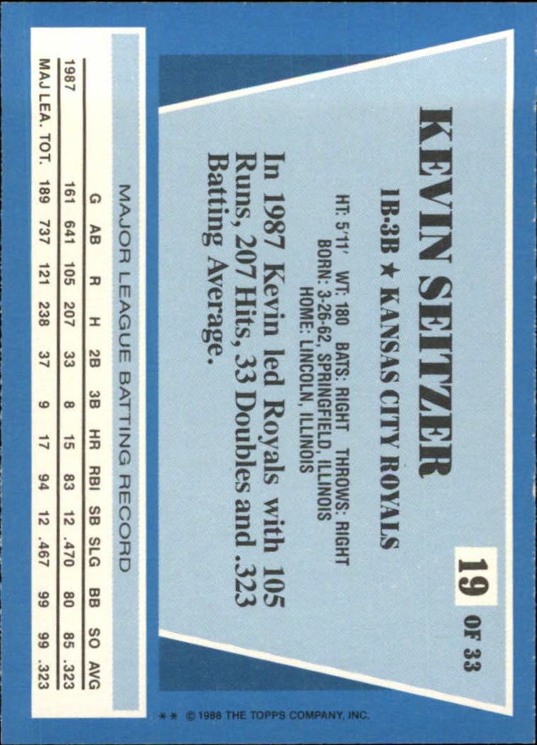 A8340- 1988 Topps Rite-Aid Team Mvp's BB # S 1-33 -du Pick- 15 + Gratis US - Bild 25 von 43